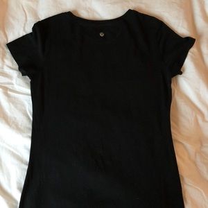 Black lulu lemon short sleeve